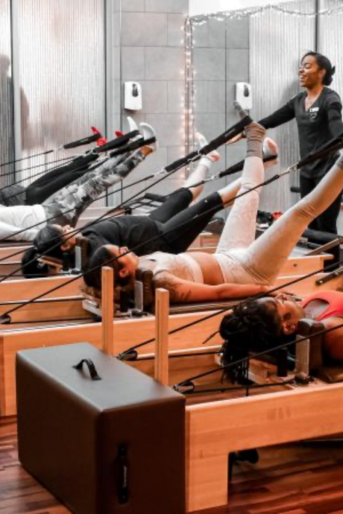 Bdn reformer Pilates fitness classes in Riyadh
