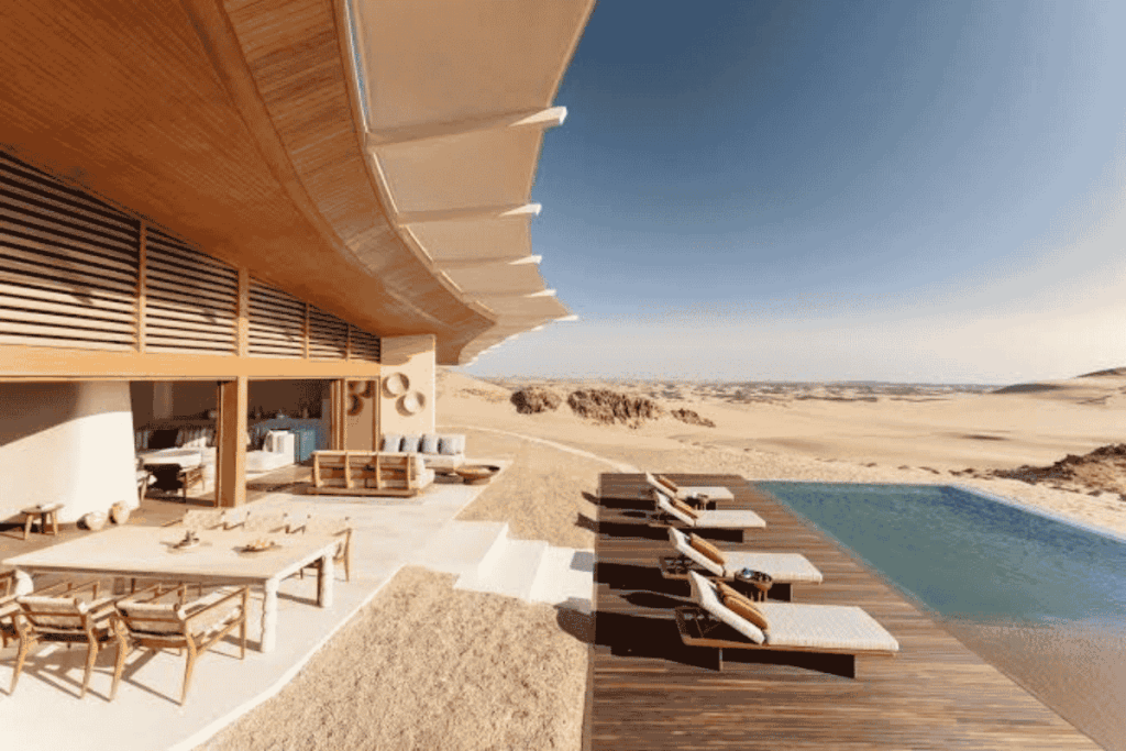 Six Senses Southern Dunes luxury family resort in Saudi Arabia's desert