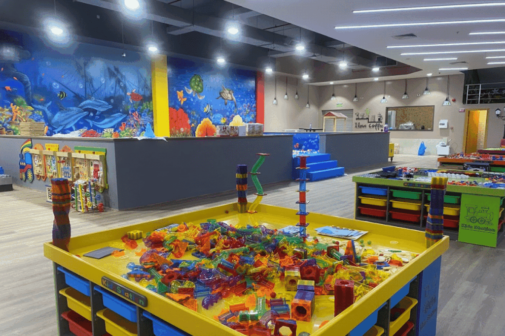 Kids Station indoor play centre in Riyadh for toddlers