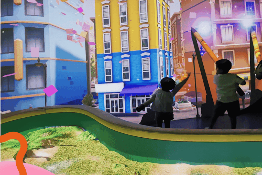 Hello Park Riyadh interactive digital playground