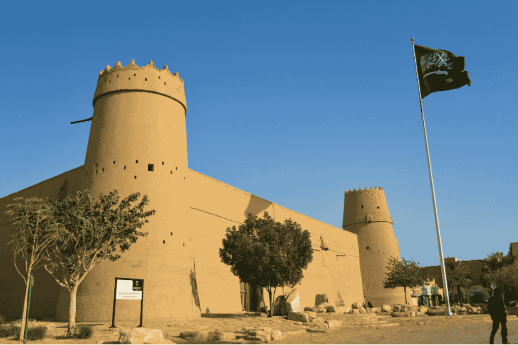Historic Masmak Fortress in Riyadh Saudi Arabia