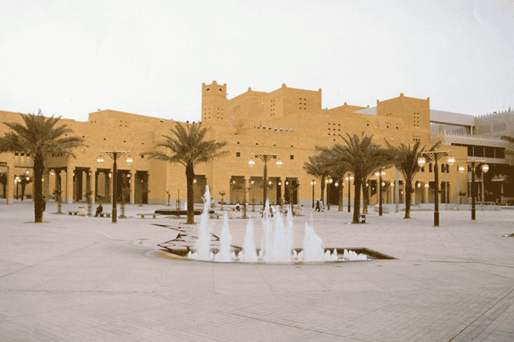 Qasr Al-Hukm historic district in old Riyadh