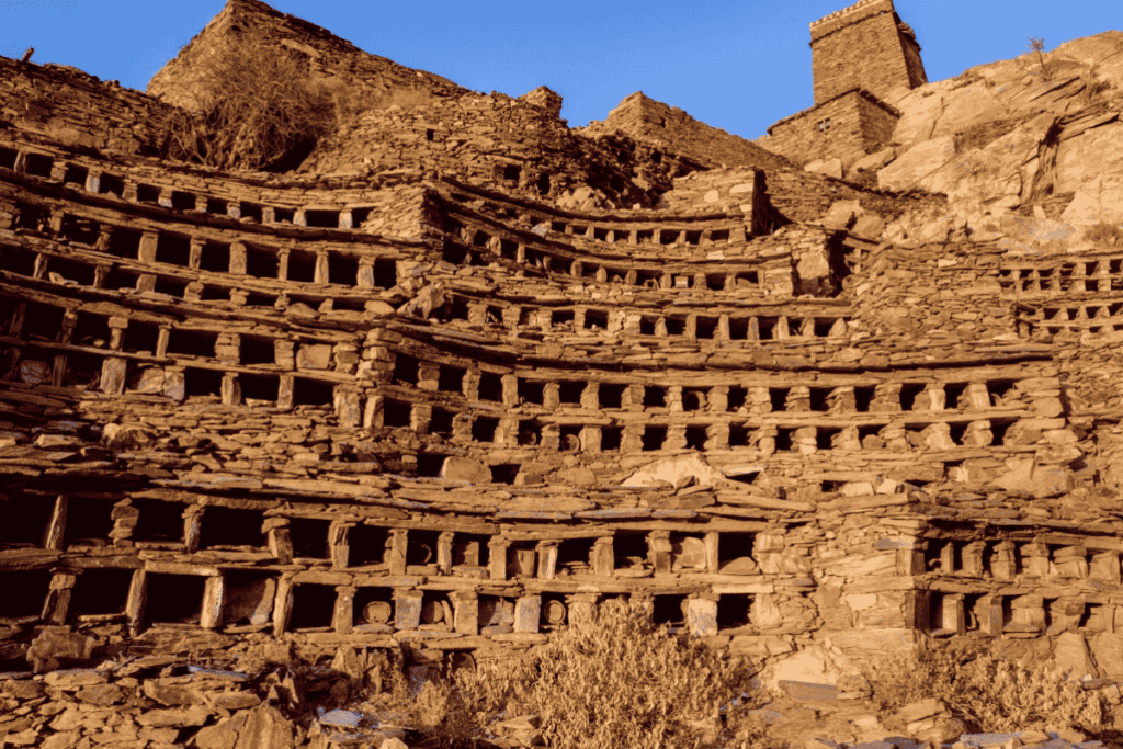 Al Kharfi Village in Saudi Arabia