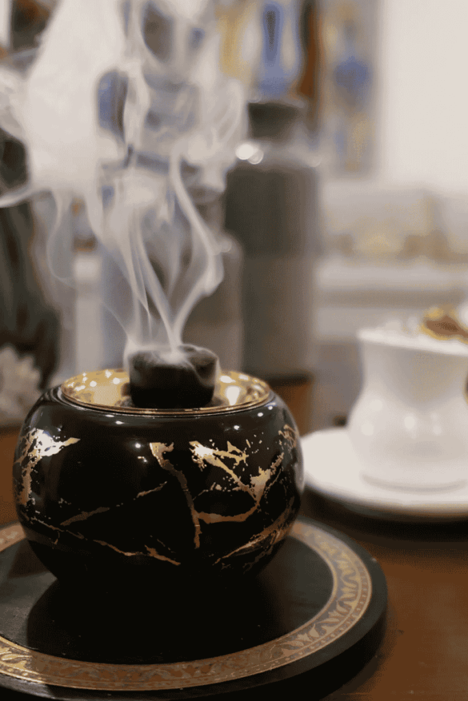 Traditional oud and bukhoor shop in Riyadh