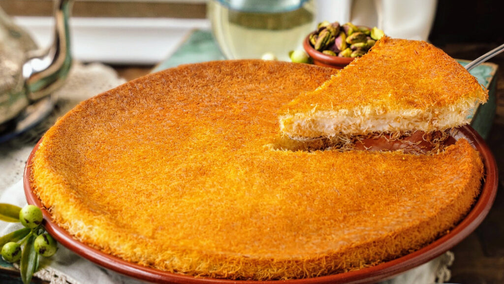 Creamy kunafa from Konafa Station Riyadh
