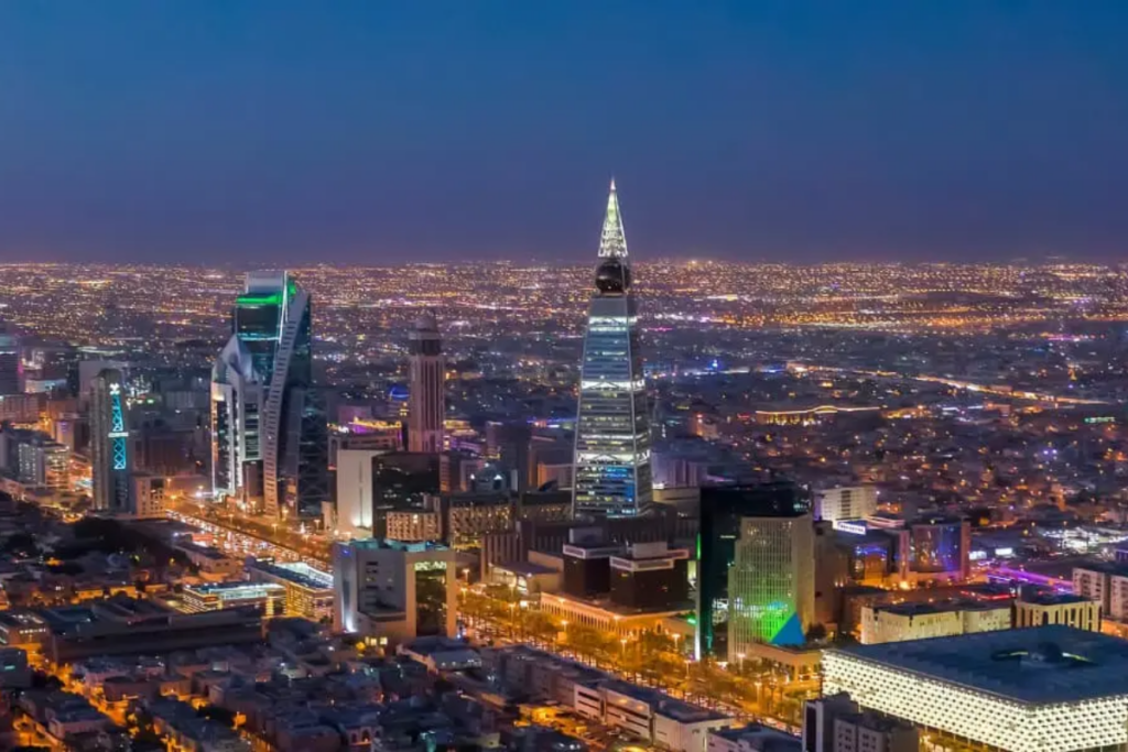 Healthy Living in Riyadh during night