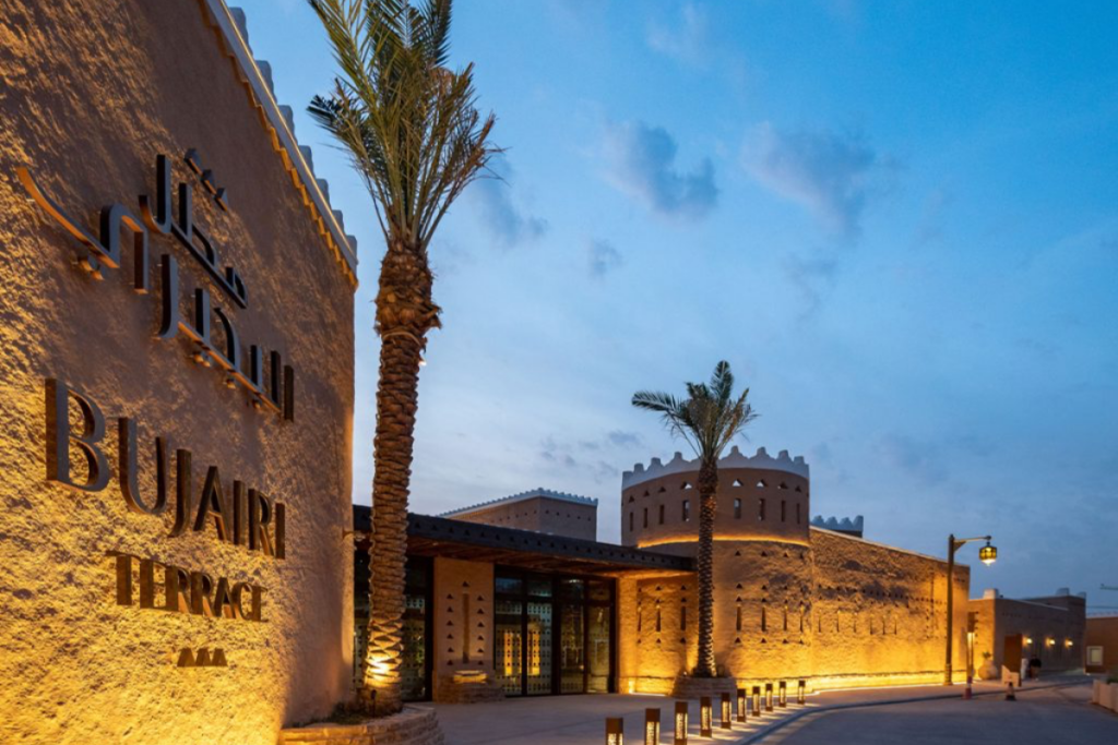 Bujairi Terrace restaurants in Diriyah Riyadh