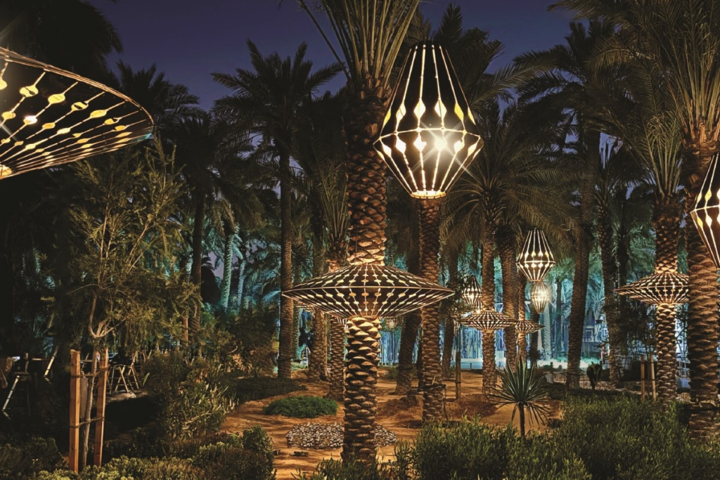 Scenic views of Wadi Hanifah from Diriyah Riyadh