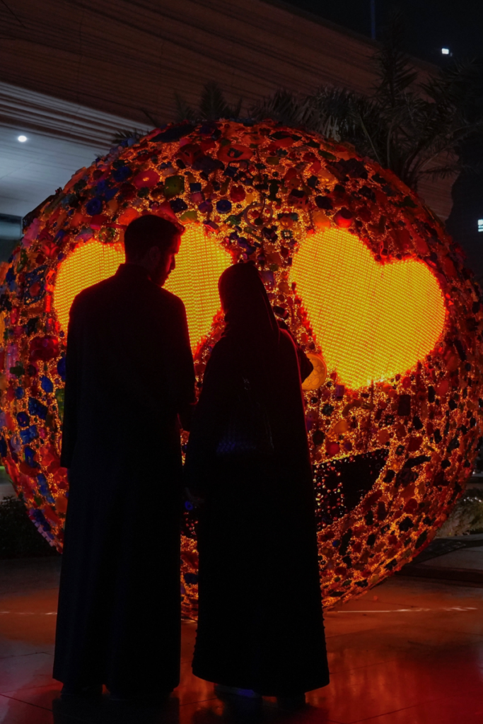 Noor Riyadh light installation