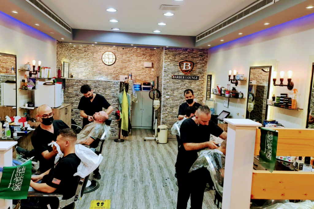 Skin fade haircut Riyadh