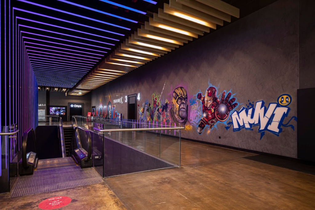 Muvi Cinemas Al Nakheel Mall entrance: Best Cinemas in Riyadh for Families