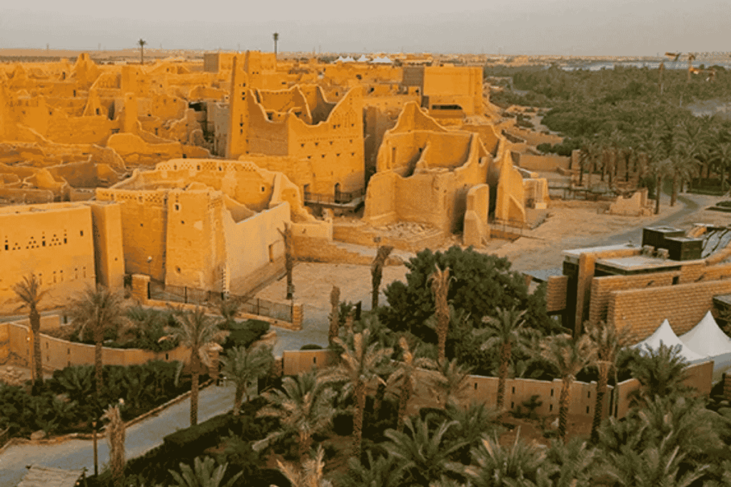 Cultural experiences in Riyadh for Families exploring At-Turaif Historic District in Diriyah Riyadh