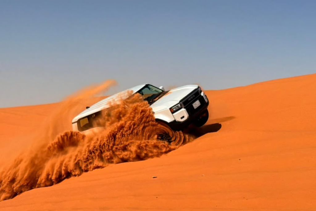 Red Sand Dunes Riyadh