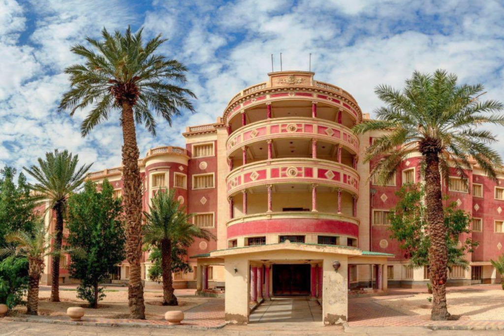 Historic Red Palace in Riyadh highlighting Saudi heritage