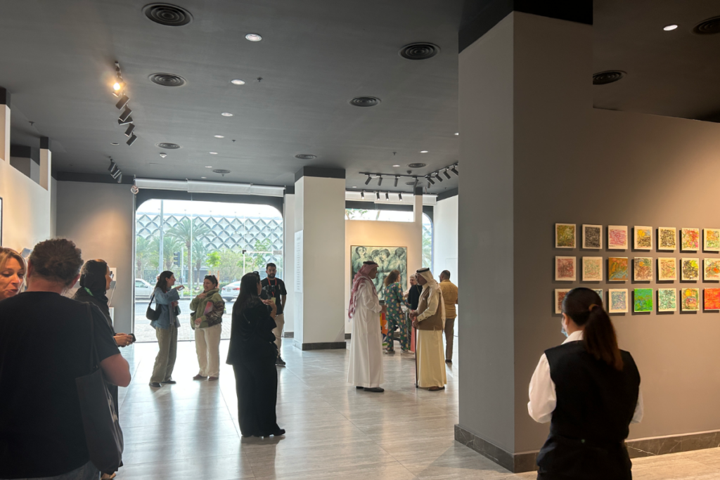 Creative galleries and artist studios at Al Mousa Centre in Riyadh