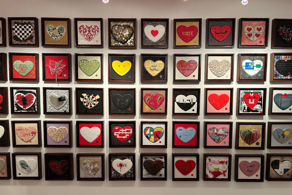 Hewar Art Gallery featuring contemporary Saudi artists in Riyadh