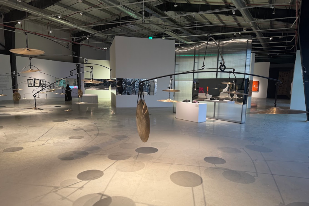 Street art and creative warehouses at JAX District Riyadh