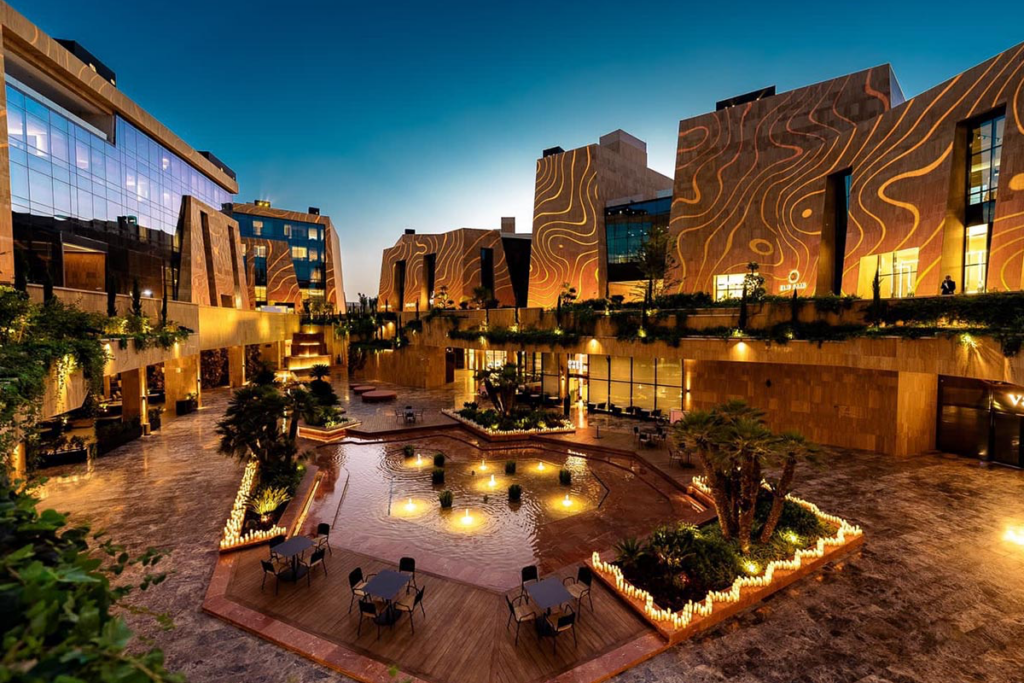 Luxury outdoor shopping and dining at VIA Riyadh