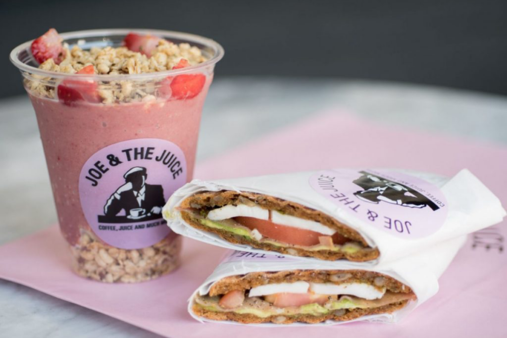 Joe & The Juice healthy café Riyadh