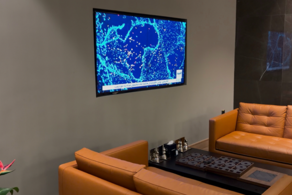 Saudia AlFursan Lounge in Riyadh Airport
