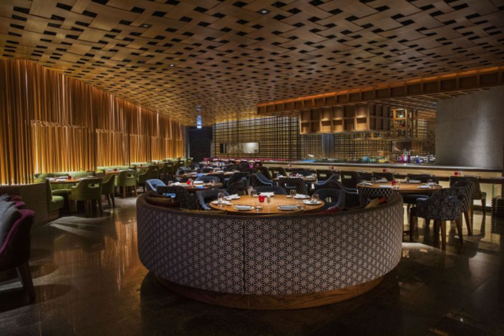 Luxury Japanese restaurant in Riyadh with signature sushi
