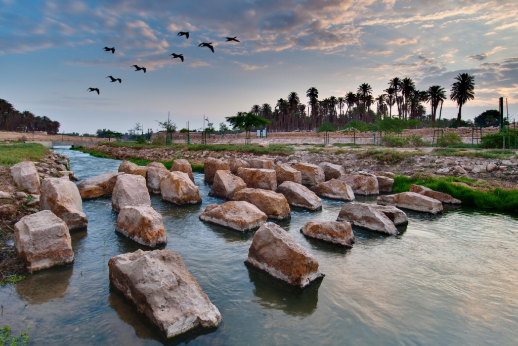 Outdoor family activities in Riyadh Wadi Hanifah