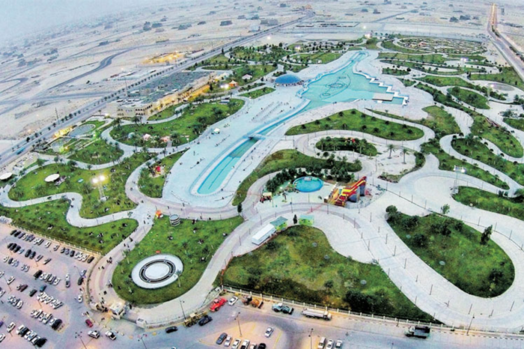King Abdullah Park playground