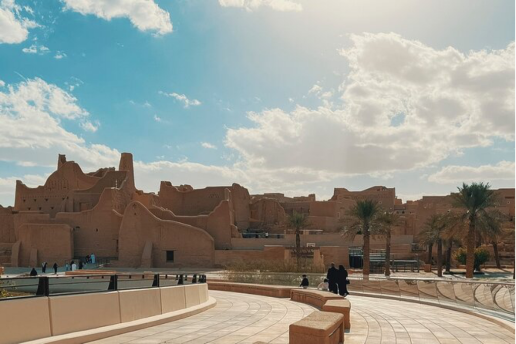 Family day out in Diriyah
