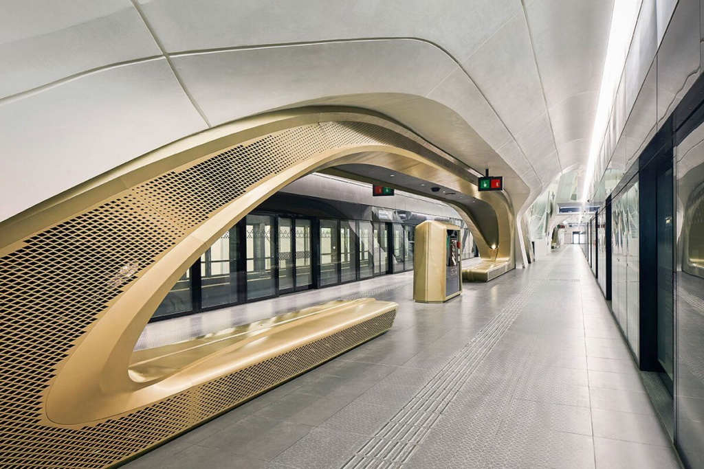 Riyadh Metro platform