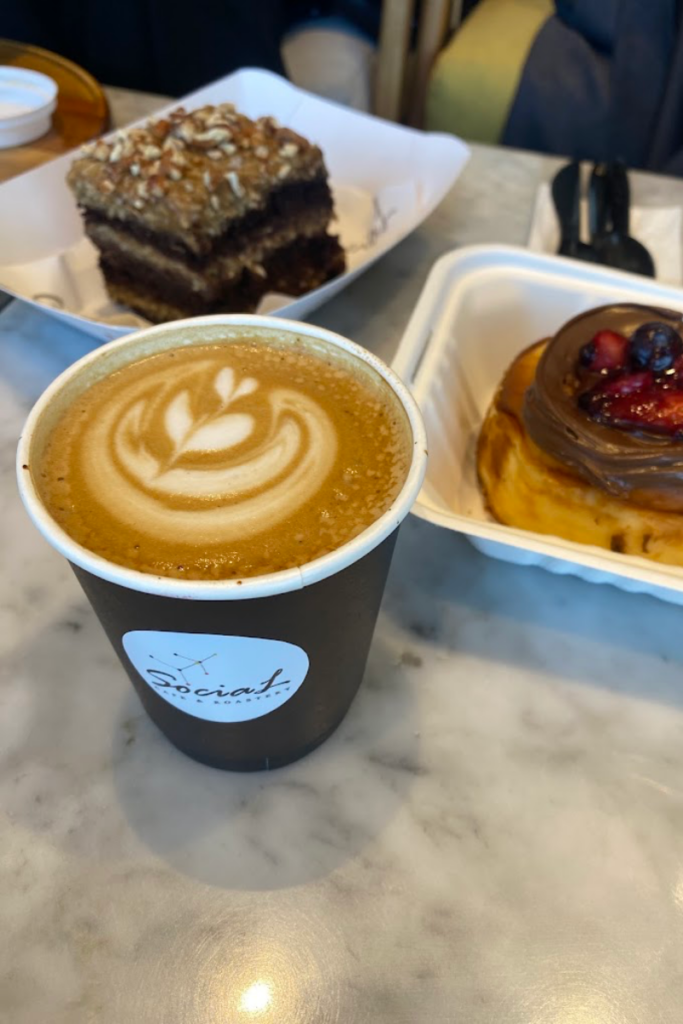 Fresh pastries at Social Bakery Riyadh