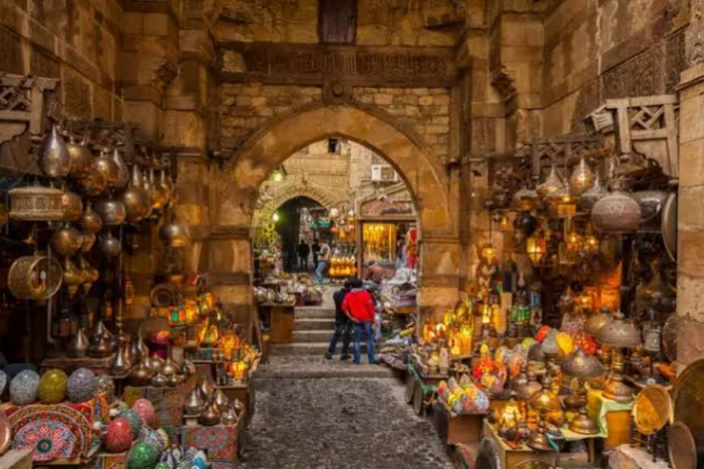 Traditional Saudi heritage market