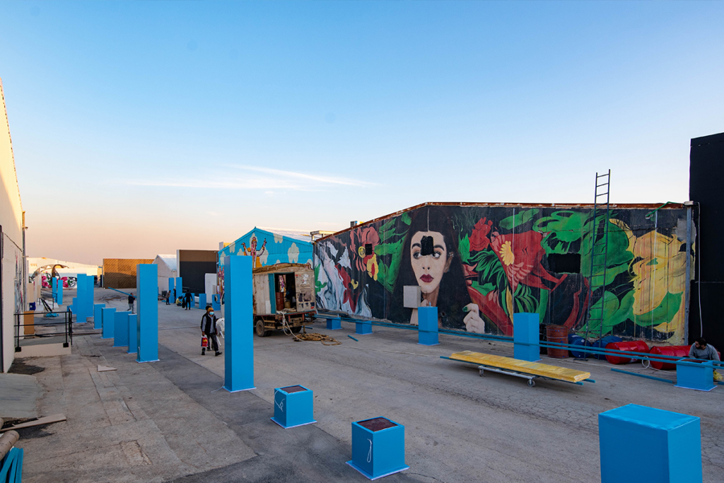Industrial architecture and contemporary art at JAX District