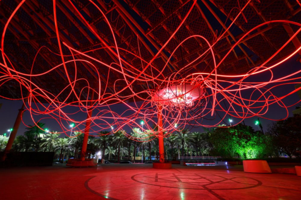 Noor Riyadh light installations - Free things to do in Riyadh