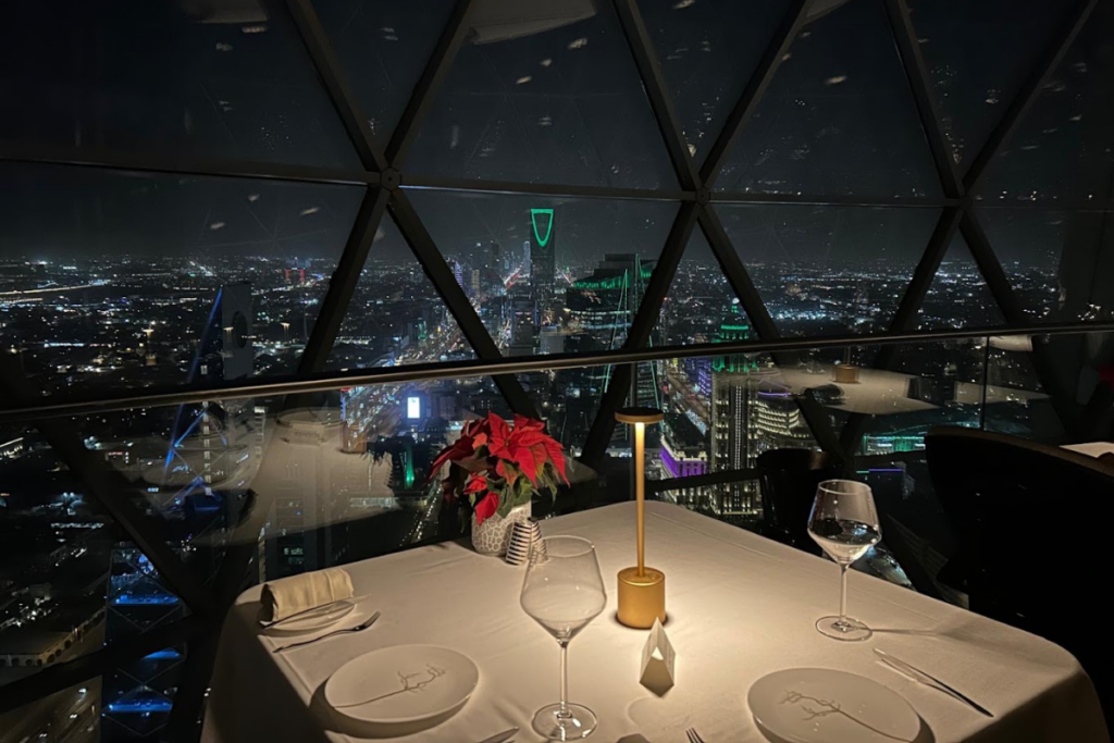 Rooftop restaurants in Riyadh