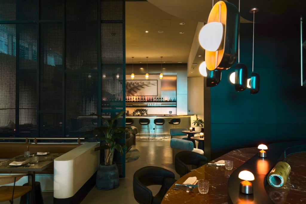 Late-night dining at The Vinyl Ember Trending Restaurants in Riyadh