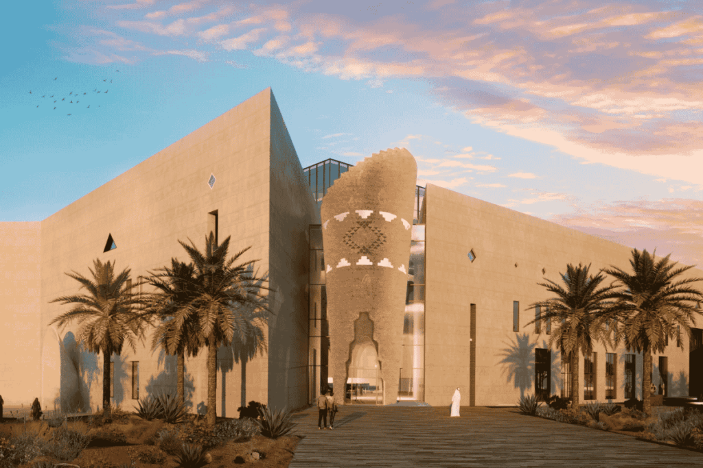 King Fahad Cultural Center theatre in Riyadh hosting performing arts