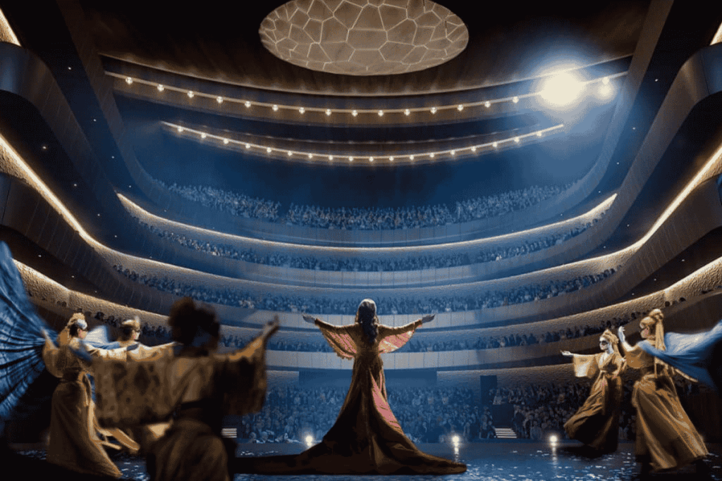 Saudi theatre performance in Riyadh