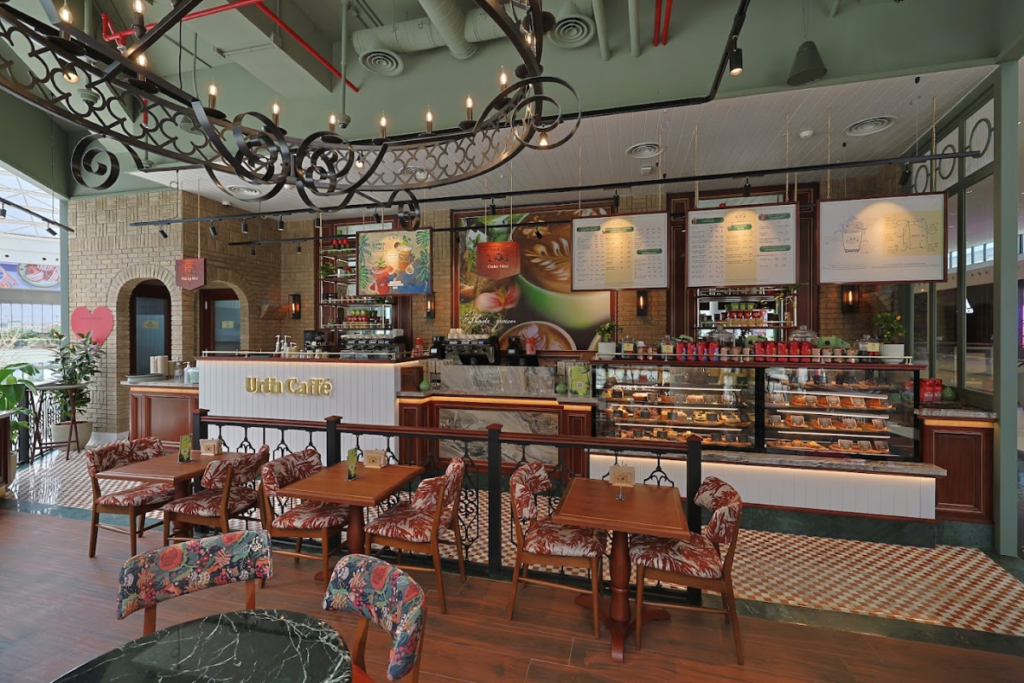 Urth Caffé organic coffee Riyadh
