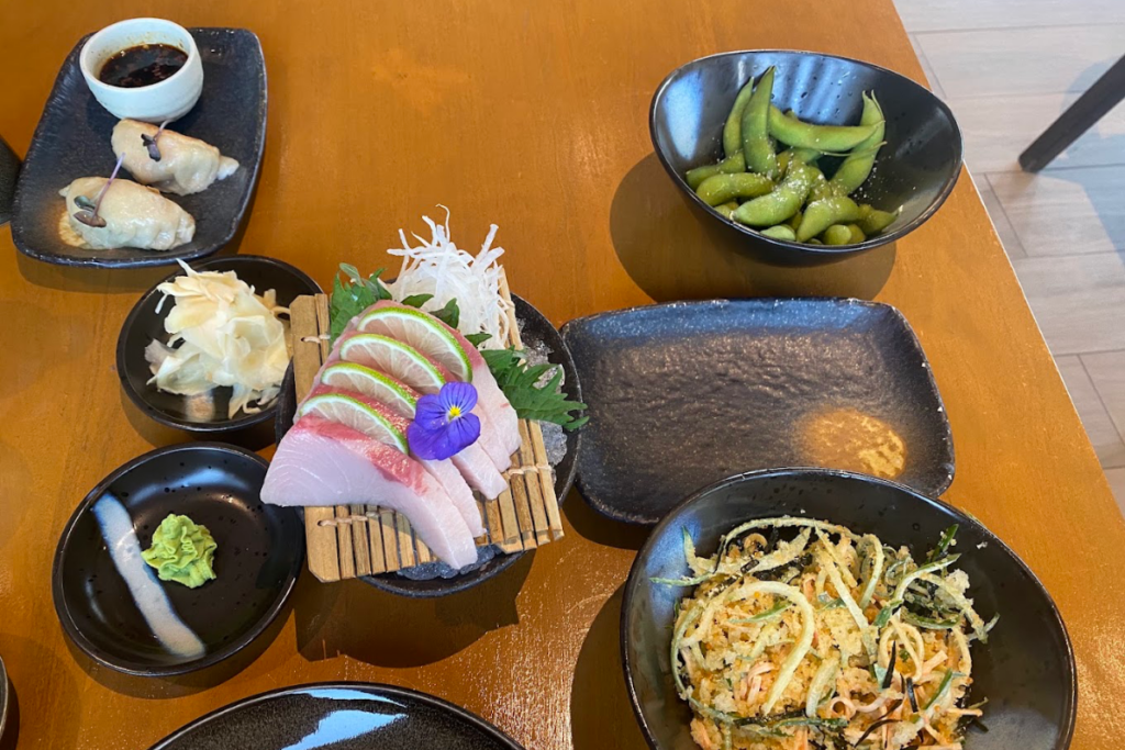 Japanese restaurant in Riyadh with fresh nigiri and sashimi