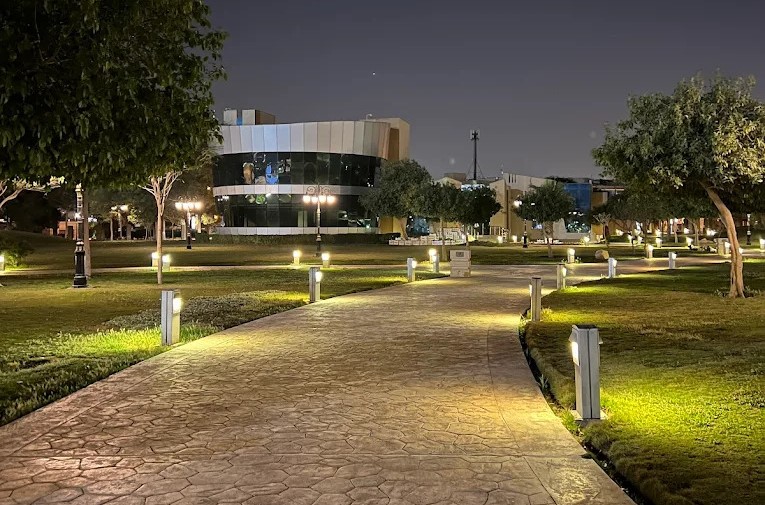 King Abdullah Park 2 km running loop in Riyadh for jogging and fitness