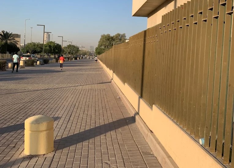 King Fahad Medical City running track in Riyadh with a 3.4 km fitness loop