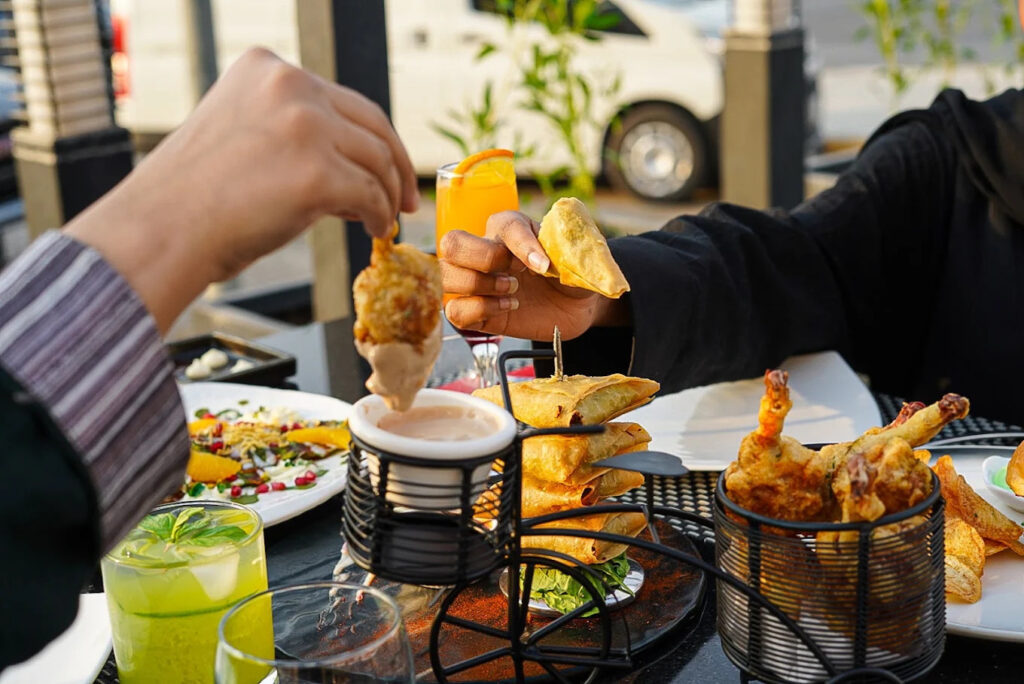Chingari, one of the best Indian restaurants in Riyadh