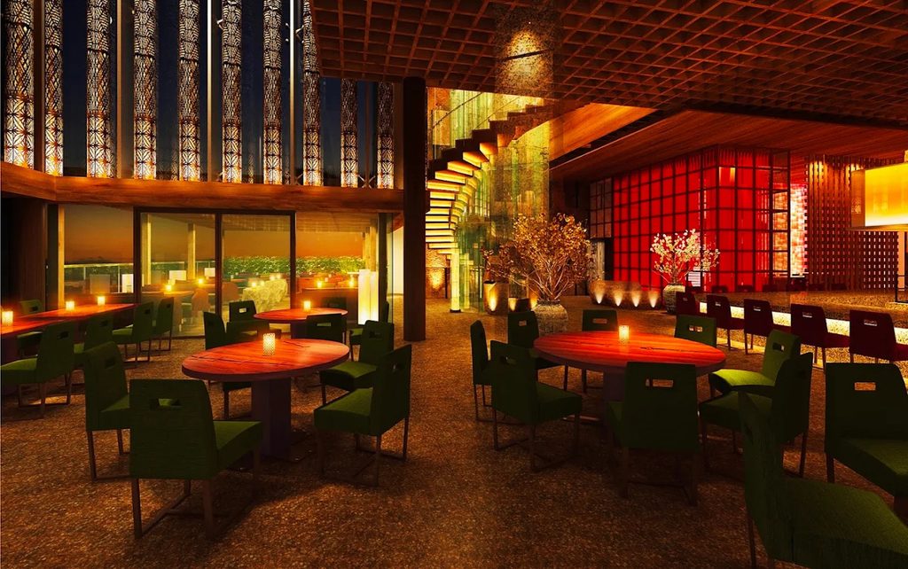 Zuma is a notable Japanese restaurant in KAFD, offering diners a menu built around contemporary flavours.